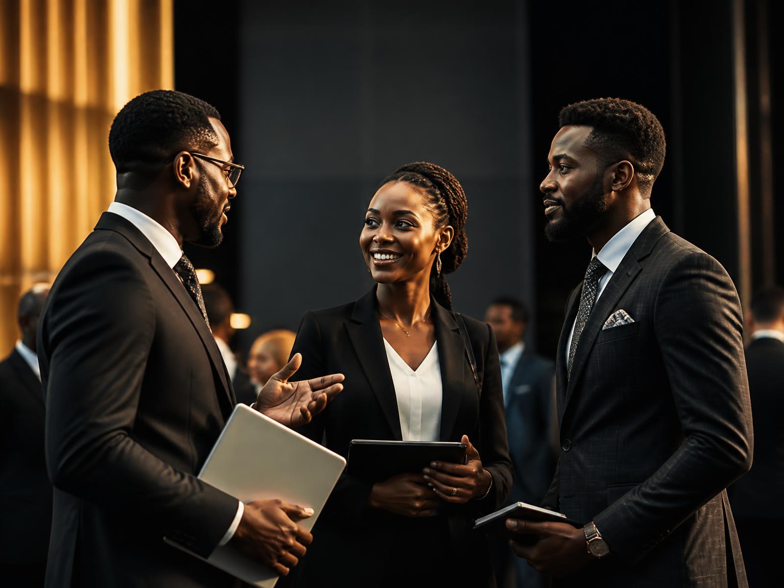 Business leaders networking at the SME Growth & Innovation Summit